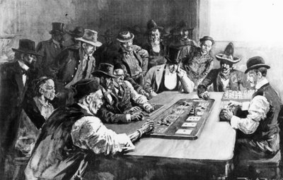 A Faro Game at El Paso by American School